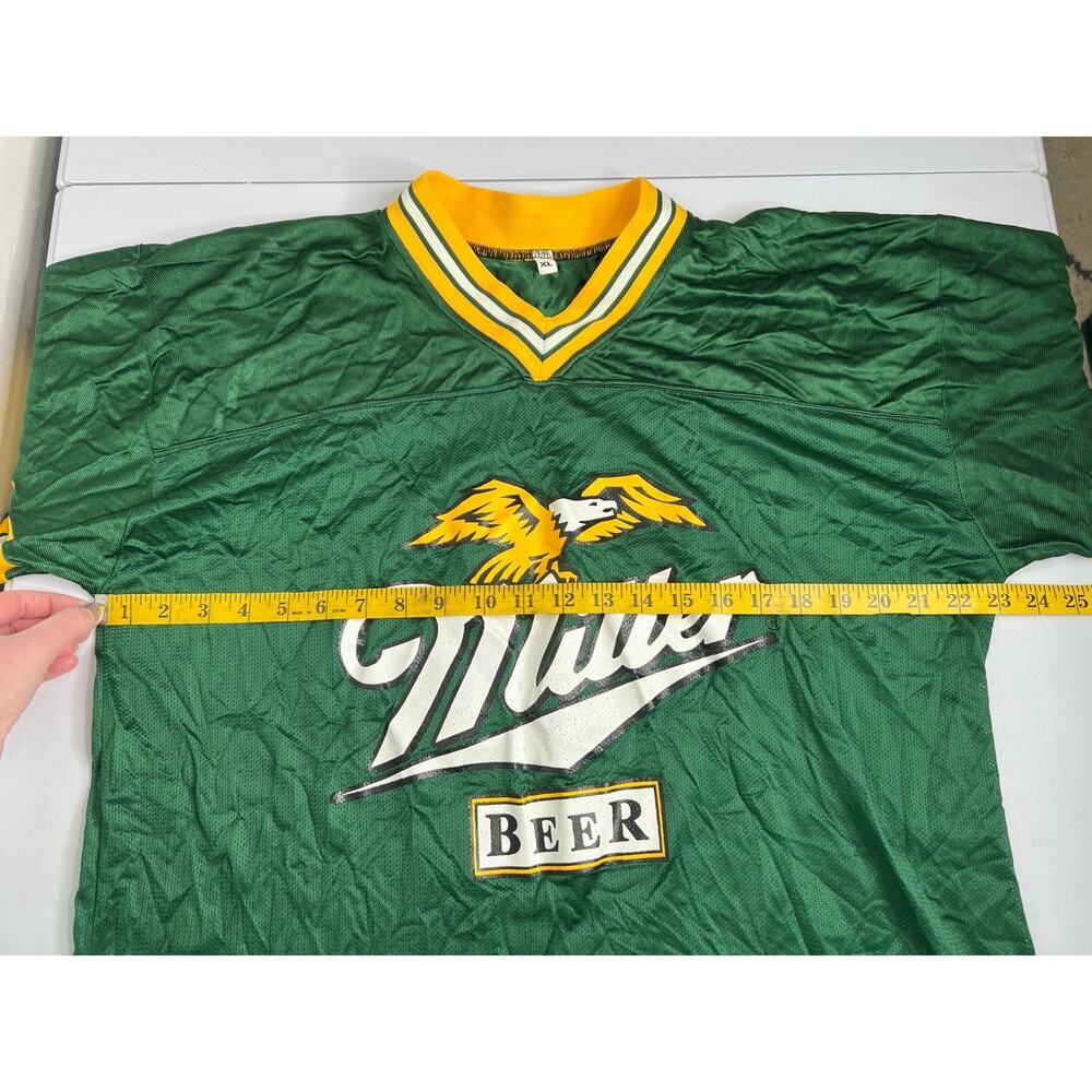 Vintage Miller Beer Packers Mesh Jersey #4 Size XL - Picture 7 of 9